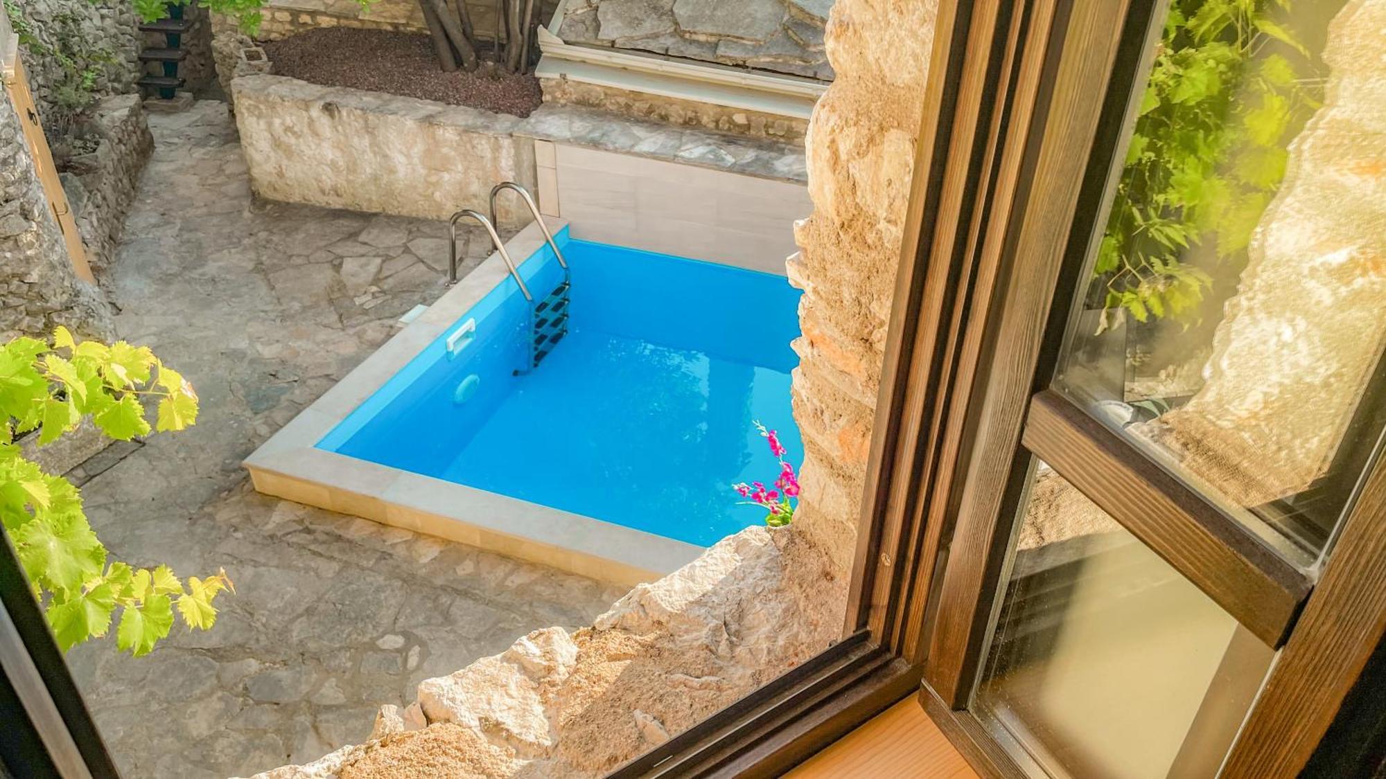 Villa Historic Pocitelj With Pool And Incredible Views On The River And Landmarks Exterior foto